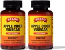 Energía de Bragg Cápsulas de vinagre de manzana con vitaminas B-12 - 90 Cápsulas (2 Pack) – Gestión de pesas - No GMO, Vegan, Gluten Gratis - Ayudas a generar energía a nivel celular para hombres y mujeres