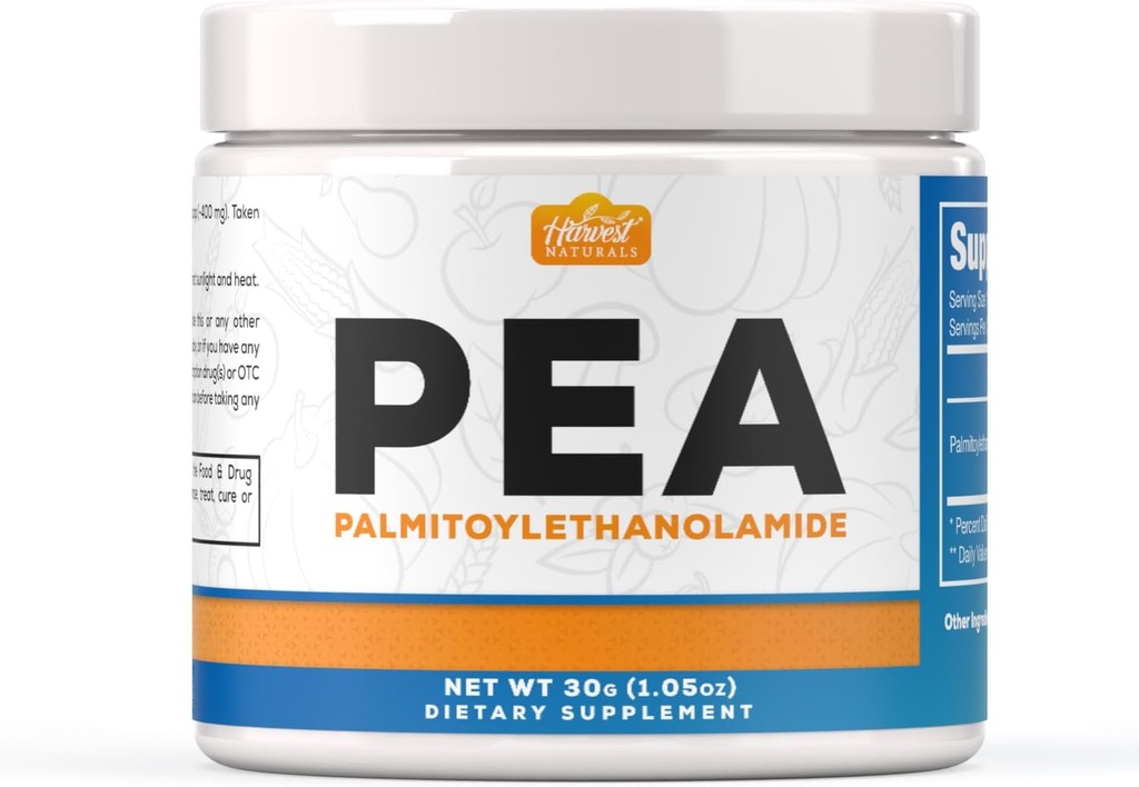 Palmitoylethanolamide Powder ← Pea 400mg Scoop tención 30 Gram (1.05 Ounces) ← Soporta Bienestar general &amp; Comfort