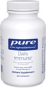 Encapsulaciones puras Daily Immune  sometida Full Immune Formula with Vitamin, Mineral, and Herbal Support Ø 120 Capsules*
