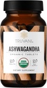 Truvani Orgánica Ashwagandha ← Energía diaria, Positivo Apoyo al Mood, Apoyo a la Salud del Cerebro ← Crecimiento del Musculo y la Resistencia del Durmiente Saludable ← No-GMO TEN 30 Day Supply