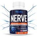 Alpha Lipoic Acid 600mg, Nerve Support Supplement Enriched with Thiamine, Curcumin, Ginger Root, and Vitamin B6, B12 All in One | Vegan Neuro Health Supplement, Lab Tested, 30 Capsules