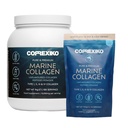 CORREXIKO Marine Collagen Powder Supplement Unflavored - 1kg & 5oz Bundle - Double Hydrolyzed Collagen Peptides - Formulated for Maximum Absorption - Hair, Skin & Nails