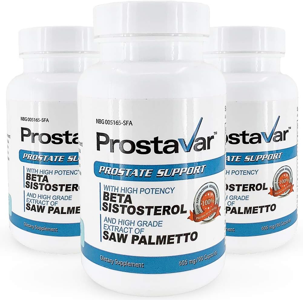 Soporte de próstata con Saw Palmetto - 3 Botellas
