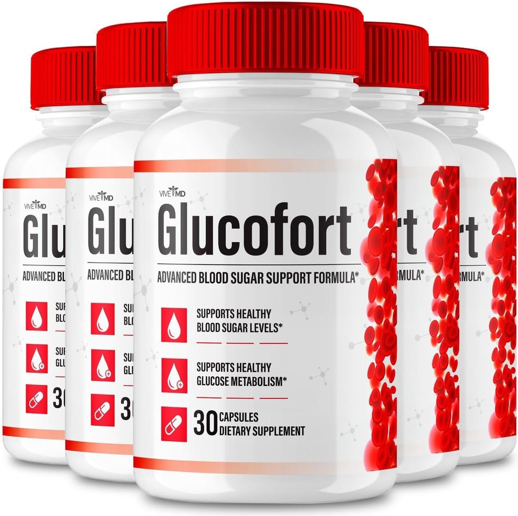 VIVE MD Glucofort Suplemento de apoyo Fórmula (150 cápsulas)