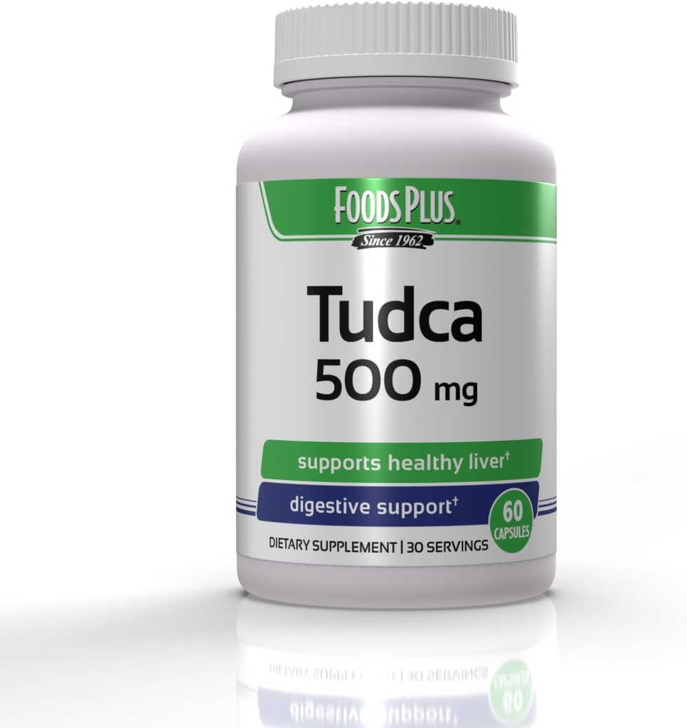 Tudca, soporte para el hígado, promueve la salud digestiva, apoya el hígado saludable, la sal de la bilis, el reinicio del hígado y la reparación, 60 cápsulas