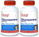Schiff Glucosamine 2000mg con vitamina D3 y ácido hialurónico, 150 tabletas - Suplemento Conjunto (Pack of 2)