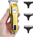 Trimmer de barba DSP para hombres, afeitadoras de cobre de pelo inalámbrico, Trimmer de pelo facial para el corte de mostaza, kit de corte de pelo profesional para hombres pantalla LED recargable (grito)