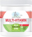 Cuatro patas Promesa saludable Gato Multivitamínico Cervezas suaves 120 Cuenta