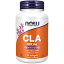 AHORA Suplementos, CLA (Acido Linoleico Conjugado) 800 mg, Aceite Nutricional, 90 Softgels