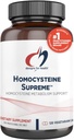 Designs for Health Homocysteine Supreme - Methylated B Vitamins with Riboflavin, B6, B12, Folate, L-Serine &TMG for Brain Support & Heart Health - Methylated Multivitamin (120 cápsulas)