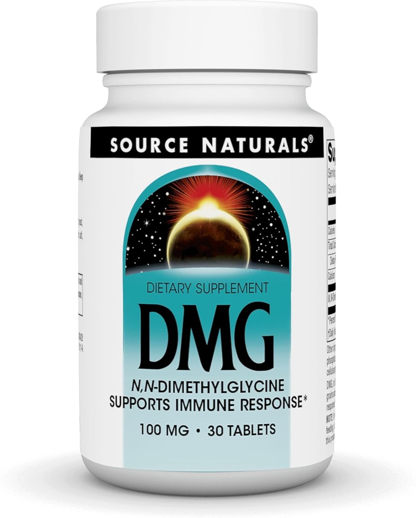 Fuente Naturals, Inc. DMG 100mg 30 Tablet
