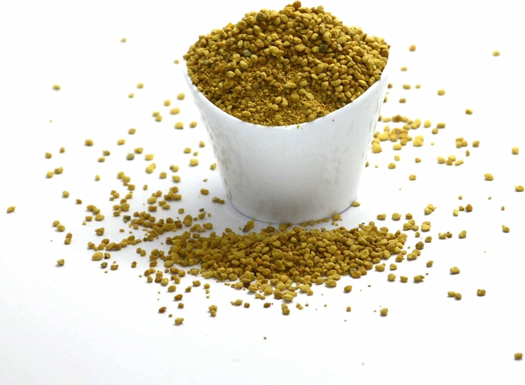BEE Pollen 100% Pure Natural Non Processed Bee Pollen Granules (5 lbs)