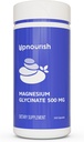 UpNourish Magnesium Glycinate Chelate 500mg Capsules - Magnesio Chelated de alta absorción - Suplemento de magnesio puro para el apoyo al sueño &amp; calma, Nervous, Muscle &amp; Bone Health