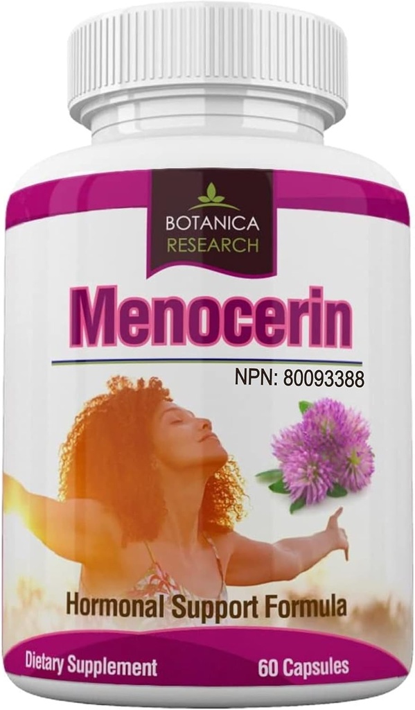 Alivio de la menopausia Apoyo para las noches de flashes calientes Sudaderas de equilibrio hormonal Soporte Suplemento para mujeres Estrógeno Wild Yam Black Cohosh Vitaminas Lorice Root Herb Red Clover Extract Chasteberry Pills