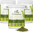Superfood Supplement for Dogs (12 oz) Organic Human-Grade Ingredients, Vitamins, Minerals, Antioxidants and Fibre Rich for Optimal Digestion, Shiny Coat and Better Health (3 Pack)