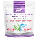 Suplementos Granito Peptides de colágeno Polvo - Piel de pelo y uñas Vitaminas con Tipo I, II, III, V, X Péptidos de colágeno hidrolizado para el crecimiento de uñas, bonificación, movilidad, " Soporte conjunto (16oz)