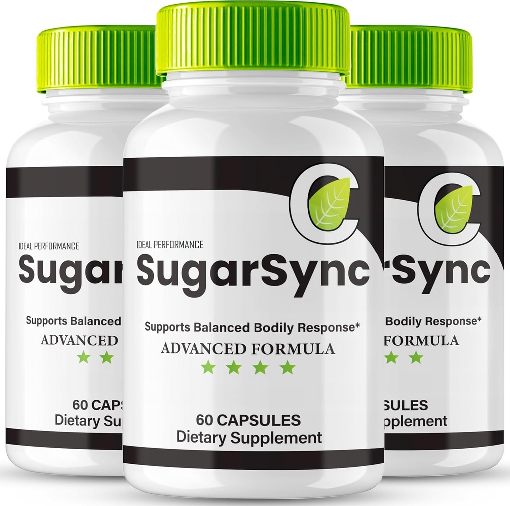 Sugar Sync Capsules, SugarSync Glyco Optimizer Supplement, Sugar Sync Joint Optimizer - Maximum Strength, Sugar Sync Gluco Cleanse Detox Advanced Formula, SugarSync Glycol Reviews (3 Pack)