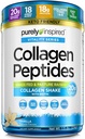 Puramente inspirado Collagen Powder Collagen Peptides Powder Silenciosos Suplementos Collagen para Mujeres y Hombres ← Collagen Protein Powder with Biotin ← Keto Friendly " Non-GMO  durable Vanilla, 1.15 lbs (23 Servings)
