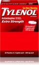 Tylenol Extra Strength Caplets, 100 Cuenta, Pack de 2
