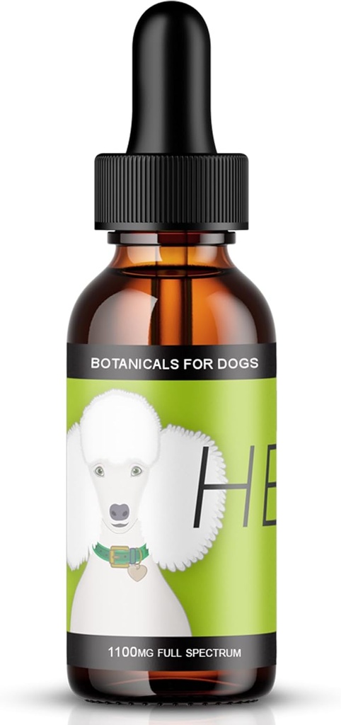 HEAL - Pet Hemp Oil for Dogs - Immune System &amp; Senior Dog Support - Neurological &amp; Adrenal Balance - Daily Wellness Drops