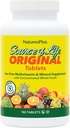 NaturesPlus Source of Life No Iron - 180 Tablets - Multi-Vitamin &amp; Mineral Supplement - Supports Natural Energy & General Well-Being - Gluten Free, Vegetarian - 60 Servings