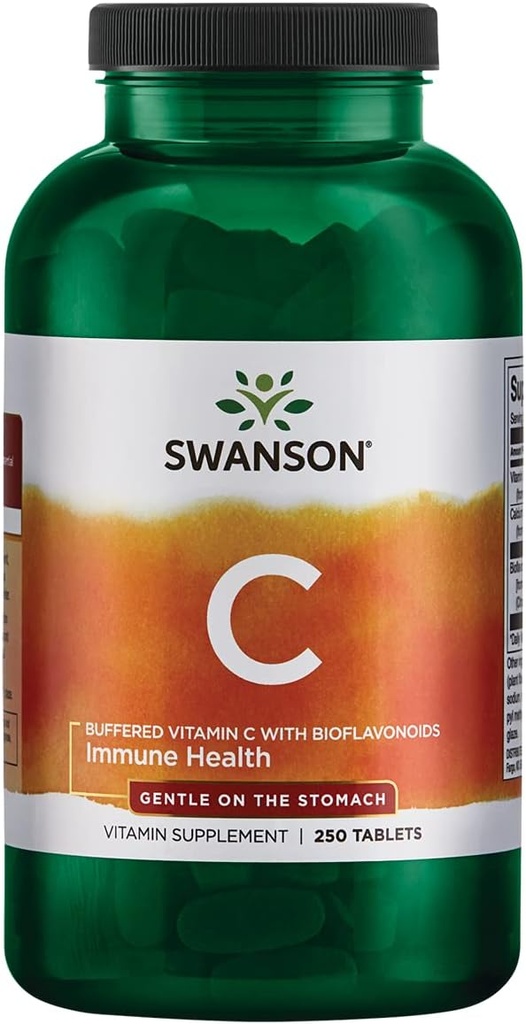 Swanson BUFFERED C W/BIOFLAV 1000MG 250 TAB