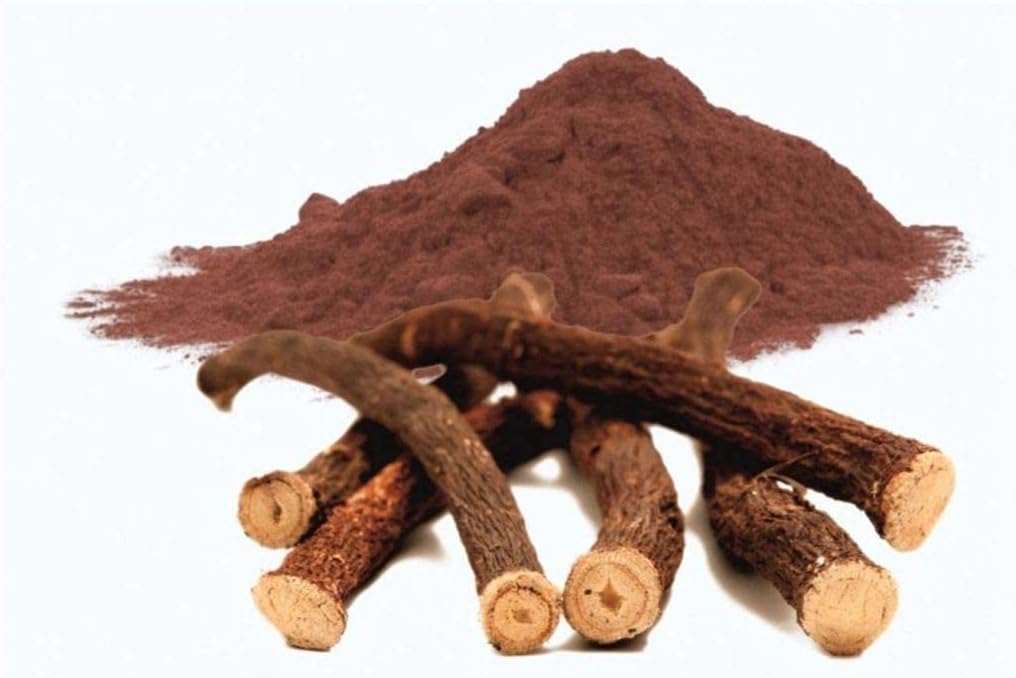 Manjistha Root Powder - Jar Pack - 100 G - Majeeth - Indian Madder,Manjistha Powder para el cuidado de la piel