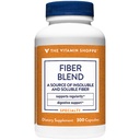 The Vitamin Shoppe Fiber Blend, Natural Source Insoluble and (300 Capsules)