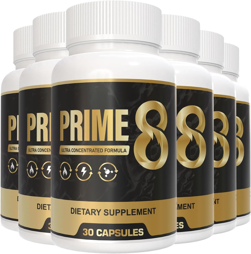 PRIME 8 100% Authentic Original tención Prime8 Formula Oficial (6 Pack) para 180 Días