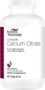 Bariatric Advantage Calcium Citrate Chewable 500mg con vitamina D3 para pacientes de cirugía bariátrica incluyendo bypass gástrico y gastrectomía de manga baja, bajo azúcar - sabor a cereza silvestre, 90 cuenta