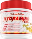 Hidramino EAA + BCAA Powder - 40 Servings - Aminoácidos esenciales Suplemento " Electrolyte Powder for Recovery, Strength, " Hydration, 7g BCAAs, 8g EAAs, 600mg Electrolytes (Vegan, Peach Rings)