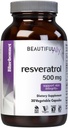 Bluebonnet Nutrition Beautiful Ally Resveratrol 500mg, Protect Skin Integrity*, Non-GMO, Vegan, Gluten-Free, Soy-Free, Dairy-Free, 30 Vegetable Capsules, 30 Servidores