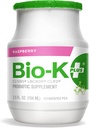 Bio-K Plus Raspberry Fermented Pea Probiotic 6 Pack, 3.5 Fz