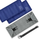 UNCN Grandes paquetes de hielo para lesiones Reutilizables Ø 2 Gel Cold Pack for Hip, Hombro, Back Pain Relief ← 24.8×7.9" Ice Pack Wrap for Knee Ankle Cold Compres