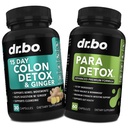 Colon Cleanser Detox &amp; Intestinal Supplement - 15 Day Colon Cleanse Pills with Ginger, Wormwood, Black Walnut, Cloves Complex - Bowel Movement Supplements for Stomach Bloating Gut Loss Support