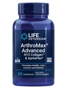 Extensión de vida ArthroMax® Advanced NT2 CollagenTM & AprèsFlex®, sulfato de glucosamina, Boswellia (incienso indio), salud conjunta, movilidad, libre de gluten, no transgénico, 60 cápsulas