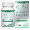 GLP-1 Apoyo complementario, con naturalmente GLP-1 Activador, Berberine &amp; Green Coffee Extract, GLP-1 Boosting for Women &amp; Men, Hunger & Metabolism Support, GLP-1 Levels & General Health - 90 Capsules