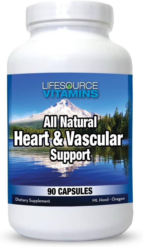 LifeSource Vitamins Heart and Vascular Support 90 Capsules