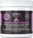 Esteto de leche para perros &amp; gatos. Suplemento de hígado con pollo real. Hierve de Fuerza Extra y Detox Kidney. Los perros y los gatos aman el sabor. Apoyo Hepático. Extra Gran jarra de 85 gramos!