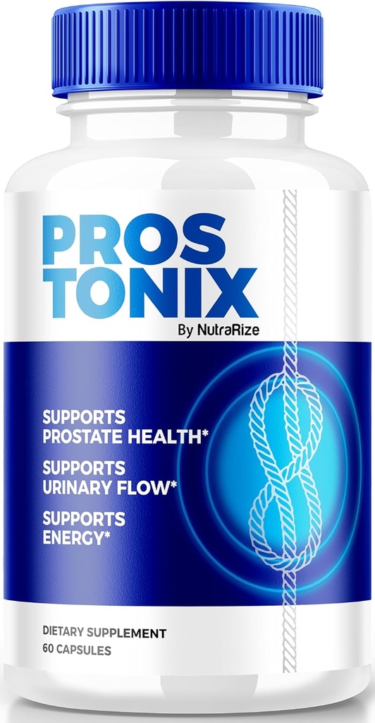 NutraRize Prostonix Capsules - Fórmula Oficial de Apoyo Prostate Heath, All Natural Supplement for More Control & General Well-Being, Pros Tonix Pills Review (60 Capsules)
