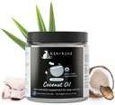 Orgánica de aceite de coco Pet Suplemento para perros &amp; gatos - Natural Skin and Coat Support with Cold Presionado Extra Virgin Coconut Oil - Itchy Skin &amp; Dry Cracked Noses - Made in USA - 16 fl oz (Large)