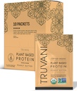 Truvani Vegan Pea Protein Powder ← Mantequilla de maní tóxica 20g Orgánica Proteína basada en la planta tóxica Única Sirviendo Packets de Viaje Silencio 10 Servings ← Keto  durable Gluten & Dairy Free Silencio Bajo Carbo Silencio No Añadido Sugar
