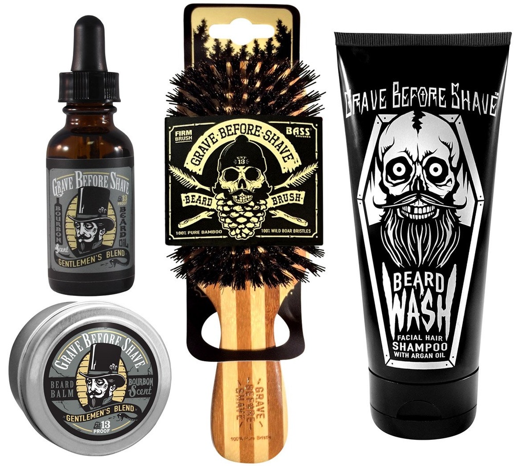 Grave Before ShaveTM Beard Care Pack (Gentlemen's Blend)