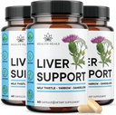 Liver Cleanse & Repair Formula - Herbal Liver Support Suplemento con Milk Thistle Dandelion Root Turmeric, Artichoke Extract for Liver Health - 180 Count
