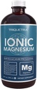 Magnesio líquido Silencioso 8 oz - Ionic Magnesium Chloride, más alto &amp; más rápido Absorción - Calm Mood, Sleep, Muscle Cramps & Spasms, Natural Laxative – Vegan, Glass Bottle (96 Servings)