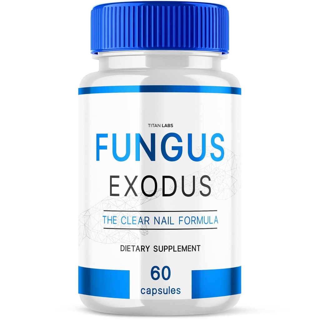 Fungus Exodus The Clear Nail Formula Pills, Fungus Nails Probiótico 60 Cuentas