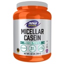 NOW Foods Sports Nutrition, Micellar Casein 19 g, Slow Release, Unflavored Powder, 1.8-Pound