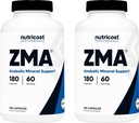 Nutricost ZMA 180 Capsules (2 Botellas)