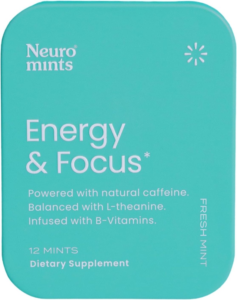 Neuro, Mints Energy Focus Mint Single, 12 Cuenta