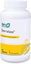 Klaire Labs SFI Health Serralase - Vegetarian Proteolytic Enzyme Blend with Serratia Peptidase " Bromelain for Digestion, Sourced from Papaya " Pineapple, Hypoallergenic (90 Enteric Coated Tablets)